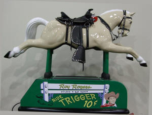 roy rogers trigger horse ride